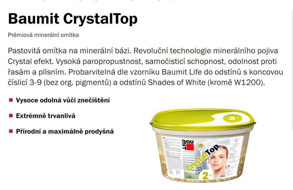 crystalTop novinka